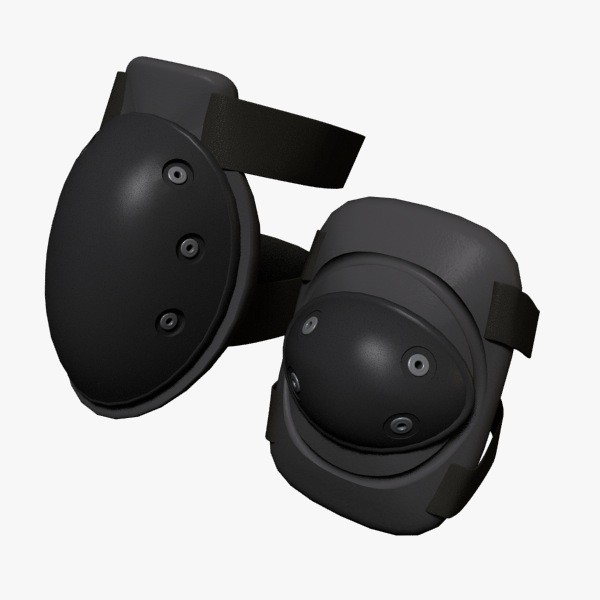 Knee & Elbow Pad 3D Models